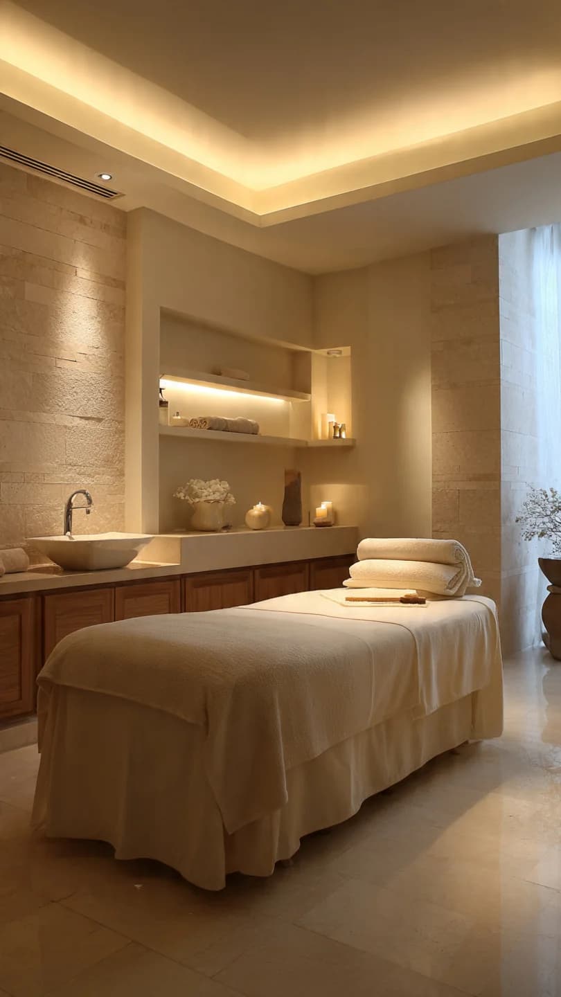 Luxury treatment room